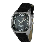Laikrodis CHRONOTECH CT7677M-02. Kwarcowy, Kolor juoda. Mężczyzna.