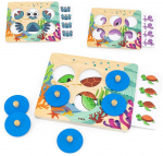 Viga Toys Viga Lyginimo Žaidimas Su Gyvūnais Jūroje