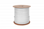 Cabletech Koaksialinis kabelis F690BV Balta ritė 305 m