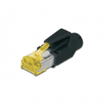 Digitus A-MO6A 8/8 HRS AT 6A modulinis RJ45 ki&scaron;tukas, Hirose TM31 8P8C, apsaugotas, apvaliam kabeliui, įsk. gaubtas