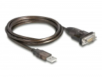 &bdquo;Delock&ldquo; adapteris USB2.0 A tipo į 1 x nuoseklųjį RS-232 D-sub 9 kontaktų jungtį