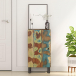 &Scaron;oninė spintelė su durelėmis, 40x31x75cm, perdirbta mediena