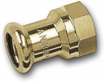 SANHA Pureapress perėjimas mufa ZW x GW 22mm x 1 "(18270221)