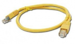 GEMBIRD PP22-1M/Y Gembird patchcord RJ45, cat.5e, FTP, 1m, geltona