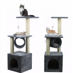 Kačių draskykle su 4 auk&scaron;tais, 90cm