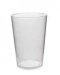 Multi Daugkartinio naudojimo plastikinis stiklinis &bdquo;Verive&ldquo; butelis, 250 ml, &Oslash;75 mm, skaidrus PP, 288 vnt./dėžėje