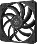 SilverStone SST-AS140B Air Slimmer 140 PWM korpuso ventiliatorius – juodos spalvos