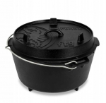 Ketaus Puodas Petromax FT9 (su kojelėmis) 9 l