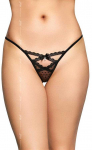 SOFTLINE G-String 2494 - juodas M/L