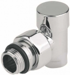 Kampinis ventilis Compact 1/2`. chromas