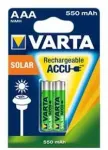 Varta 4008496808083, Rechargeable battery, AAA, Nickel-Metal Hydride (NiMH), 1.2 V, 2 pc(s), 550 mAh