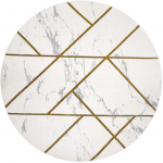 Dywan apvalus ESTEMA MARBLEGEO spalva kreminė r120 Hakano