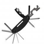 Rockbros GJ1601 16-in-1 multi-tool for bicycle repair - juodos spalvos