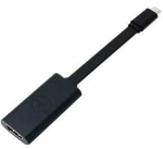 DELL adapteris &ndash; USB-C į HDMI 2.0, USB Type-C, HDMI, ki&scaron;tukas, lizdas, juodas, 1 vnt.
