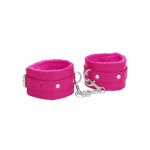 Ouch By Shots Plush Leather Handcuffs