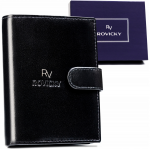 Odinė piniginė RFID ROVICKY RV-7680277-L-BCA