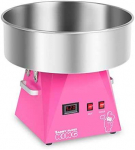 Cukraus vatos ma&scaron;ina LED rožinė 52cm 1030W Royal Catering RCZK-1030-W-R