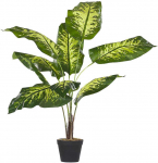 Beliani Dirbtinis vazoninis augalas 122 cm DIEFFENBACHIA