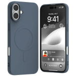 Mercury MagSafe Semi-Silikoninis Apple iPhone 16 Plus 6,7" dėklas telefonui mėlynos spalvos