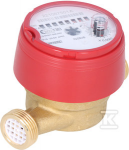 BMETERS Vandens skaitiklis GSD8-RFM kar&scaron;tas vanduo 1/2'' AC Q3 1,6 m3 / h DN15 Vidurys R100 / R50 Am