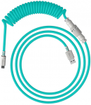 Hewlett Packard (HP) HP HyperX USB-C suvyniotas kabelis Light Žalias-Baltas