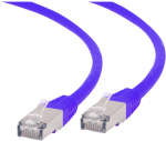 Gembird RJ-45 / RJ-45, Cat 6A, S / FTP, violetinė, 5m (PP6A-LSZHCU-V-5M)
