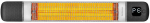 4IQ Infraraudonųjų spindulių &scaron;ildytuvas &ldquo;Tora&rdquo; 2500W, juodas