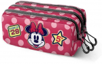 Karactermania Disney Minnie Class triple pencil case