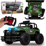 Malplay Nuotoliniu budu valdomas karinis visureigis Jeep, RC