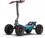 Elektrinis paspirtukas/keturratis VEEHOP 4x4, 6400W, 60V, 40Ah, mėlynas