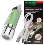 Rockforce Mini LED akumuliatorinė žibintuvėlė 6 viename USB-C 100 lm 500 mAh