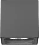 Lubinis &scaron;viestuvas 10W LED lubinis fasado &scaron;viestuvas HAMAL, antracito sp., 3000K, IP65, P2081000GR