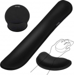 Laikiklis Strado Ergonomi&scaron;kų gelio pagalvėlių rinkinys - 3 vnt (juodas)