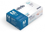 Santex Nitrile Flash Mėlyna pastorintos vienkartinės nitrilo pir&scaron;tinės, mėlynos, 4.5g (100vnt.) - L - 1pak.x100vnt.