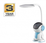 Standart TABLE LED LAMP ROBO BL1618 Baltas