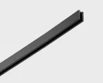 Magnetinės sistemos pavir&scaron;inis bėgelis MICRO_LINE, juodas, 3m