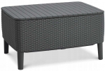 Stalas Keter, 76x56 cm, pilkas