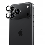 Benks Apsauginis stiklas DR Sapphire Lens Protector telefonui skirtas Apple iPhone 17 Pro/17 Pro Max (objektyvui 3 vnt) juodas