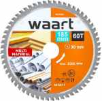 WAART PIŁA TARCZOWA WIDIOWA 185 x 30 x 60Z MULTIMATERIAL