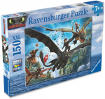 Dėlionė Ravensburger - Dragons & Heroes 150p (12004141)