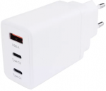 Musthavz World kelioninis įkroviklis PD 65W, baltos spalvos