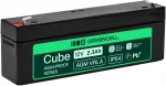 Green Cell Žalias Cell Greencell AGM VRLA 12 V 2.5 Ah nereikalaujanti priežiūros baterija kasos aparatams, žaislams, fotoaparatams (178 x 36 x 66 mm)