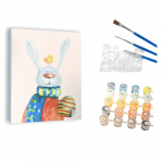 Winder Home Tapyba pagal skaičius &ndash; paveikslas, dažai, teptukai, rinkinys &bdquo;Triu&scaron;is&ldquo;, 40&times;50 cm