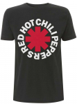 Rock Raudona Hot Chili Peppers Classic Asterisk Mar&scaron;kinėliai, Dydis: XXL