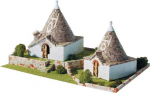 Aedes Ars Mažų plytelių modeliavimo konstruktorius Alberobelio trulio kompleksas (Italija), Aedes 1257