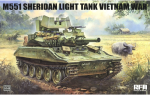 Rye Field Model - M551 Light Tank Sheridan Vietnam War, 1/35, RFM-5142