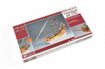 Amati Venecijos Polacca medinis burlaivio modelis 1:150, rinkinys 45 cm