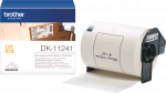 Juodų raidžių baltame fone etikečių ritinėlis Brother DK-11241, 102 mm x 152 mm