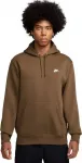 Nike Džemperis Vyrams M Nk Club Bb Po Hoodie Fl Brown FN3859 235