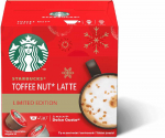 Starbucks Nescaf&eacute; Dolce Gusto Toffee Nut Latte kapsulės, 12 vnt. &Scaron;VENTINIS MI&Scaron;INYS